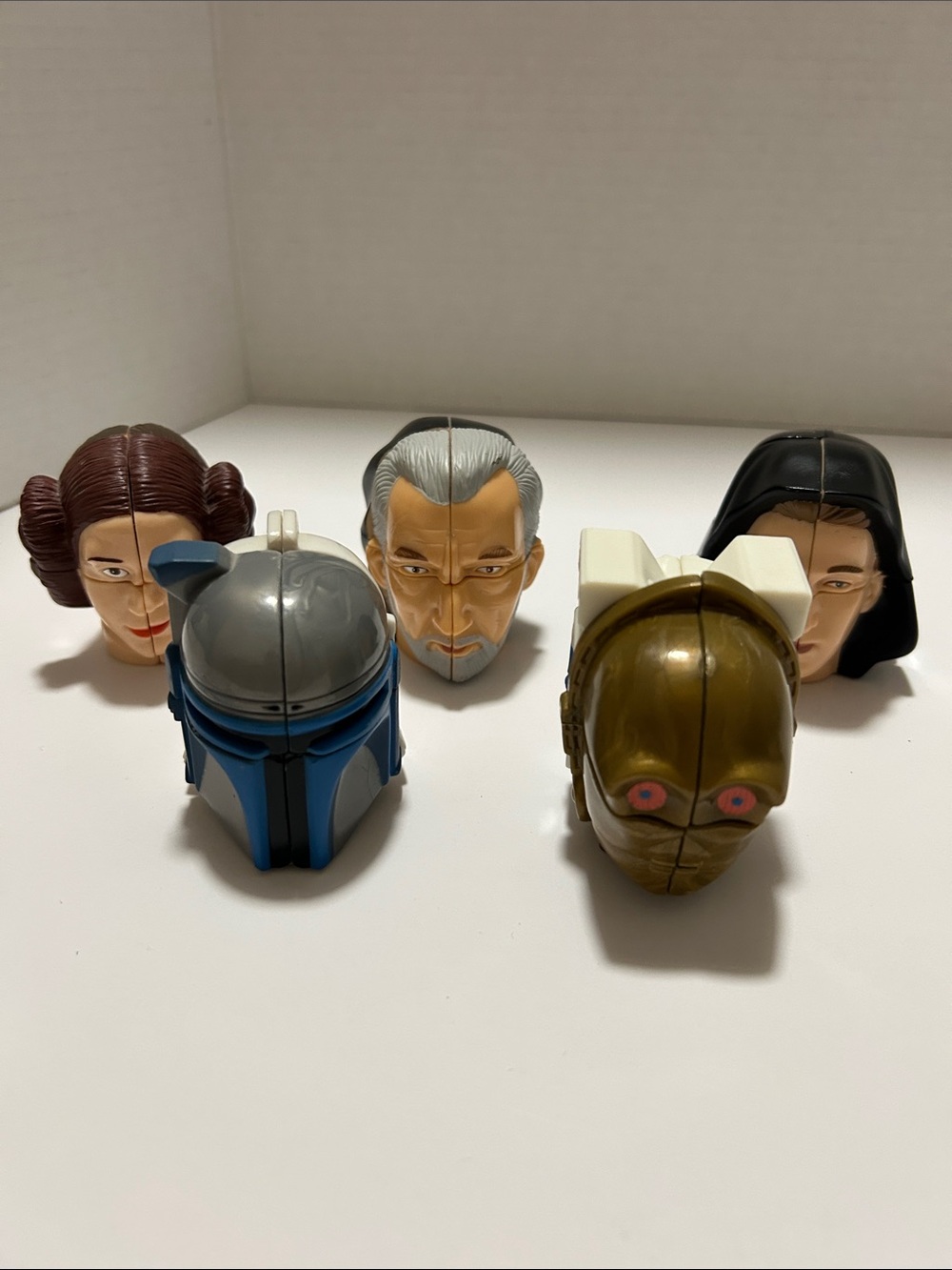 2002 Star Wars Attack of the Clones-Mini Rubiks puzzles-